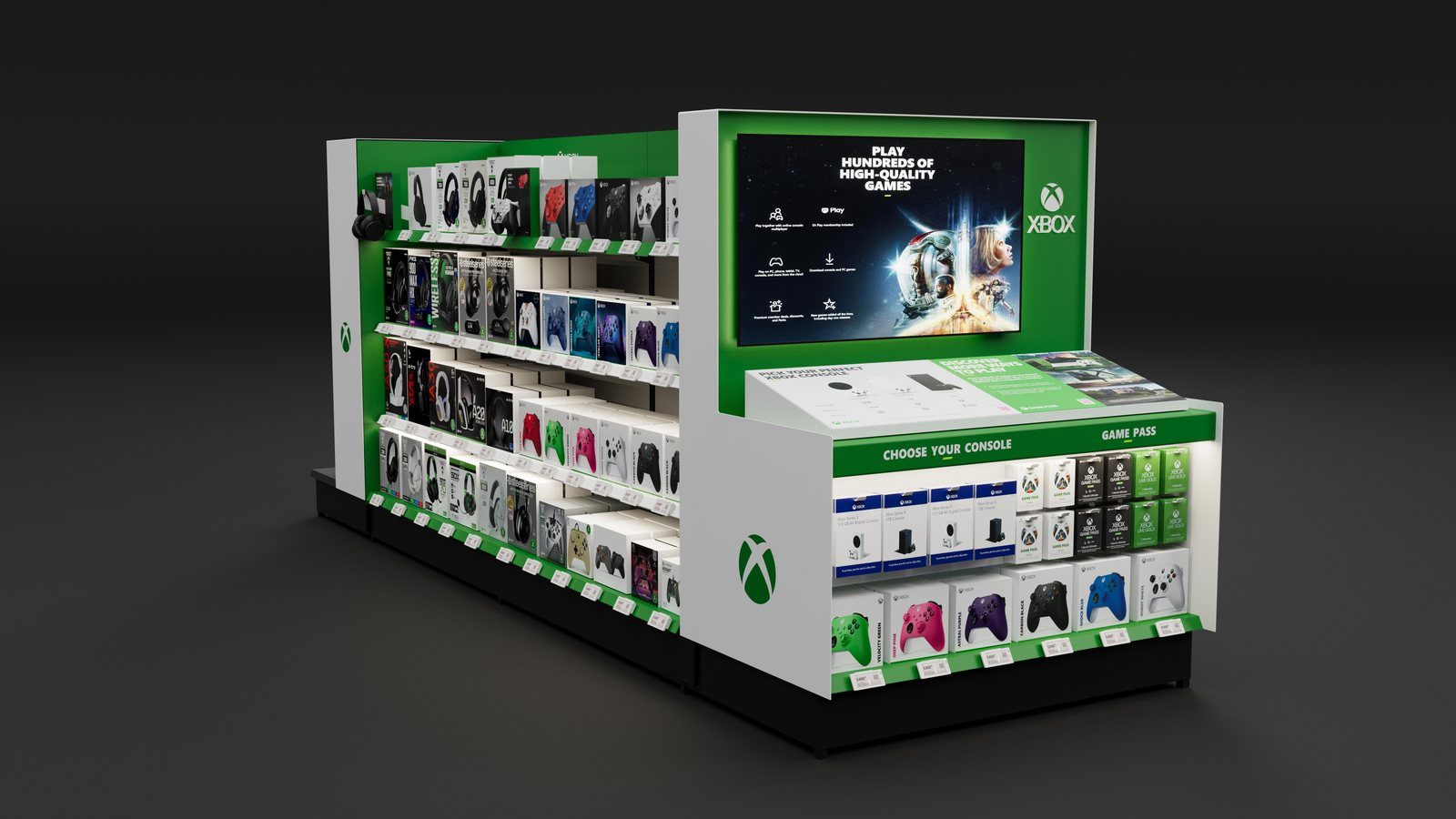 Xbox Island at Best Buy